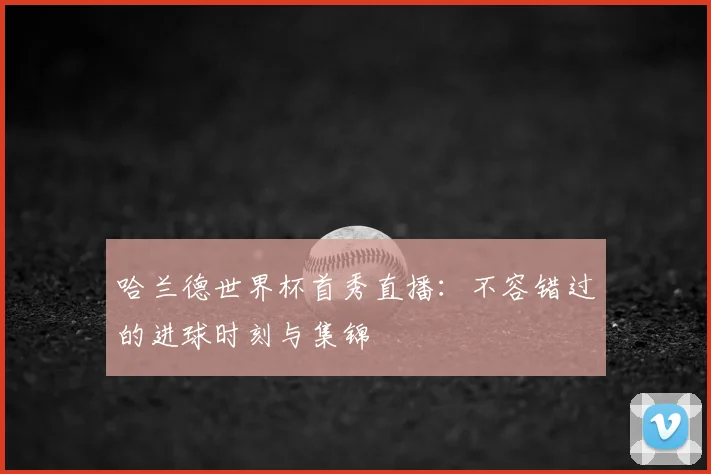 哈兰德世界杯首秀直播：不容错过的进球时刻与集锦
